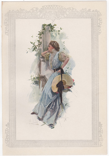 Bachelor Belles by Harrison Fisher (1908)